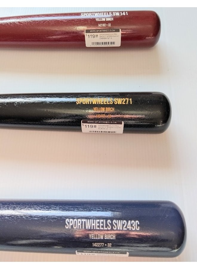 SPORTWHEELS PRO SELECT STOCK BASEBALL BAT