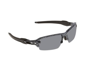 OAKLEY FLAK  CARBON FIBRE W/ SLATE IRIDIUM LENS - Sportwheels Sports  Excellence