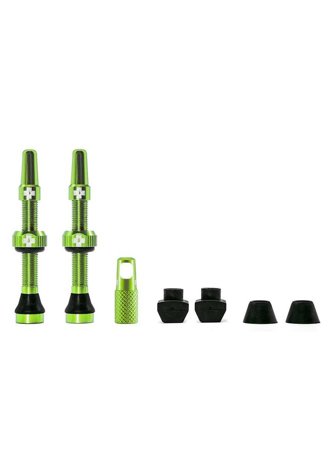 MUC-OFF TUBELESS VALVE STEM PAIR