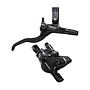 Shimano, Deore BL-M4100 / BR-MT410, MTB Hydraulic Disc Brake, Rear, Post mount, Disc: Not included, Black