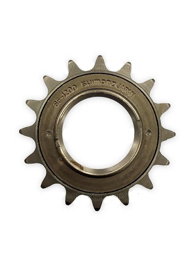 Shimano, SF/1200, Freewheel, 18T, Fr 1/8'' chain, Brwn