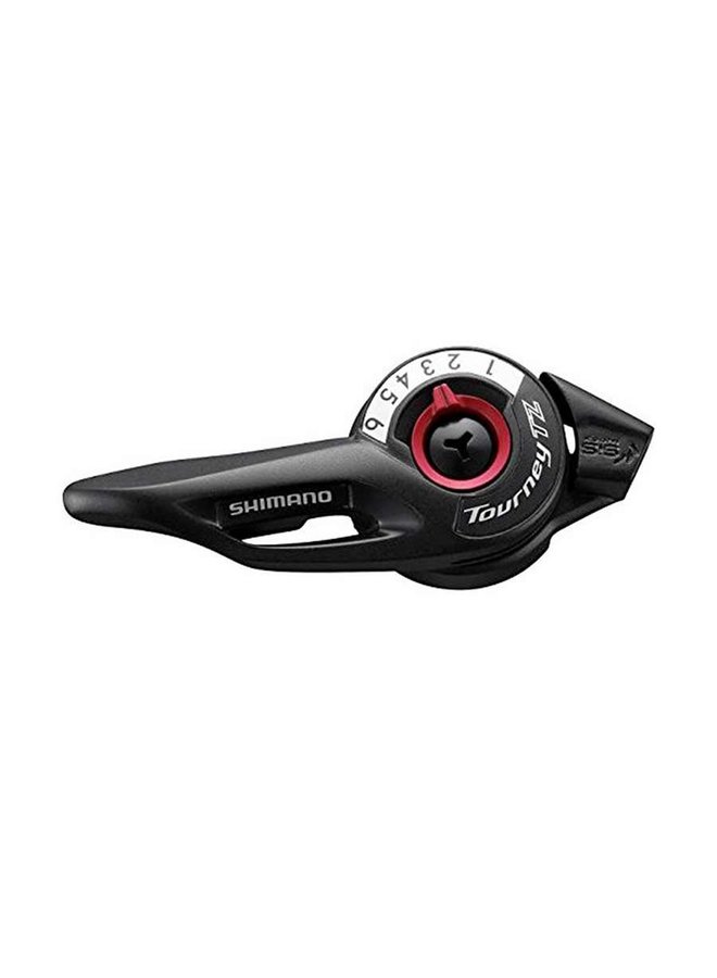 Shimano, SL-TZ500, Thumb Shifter, Speed: 6, Black