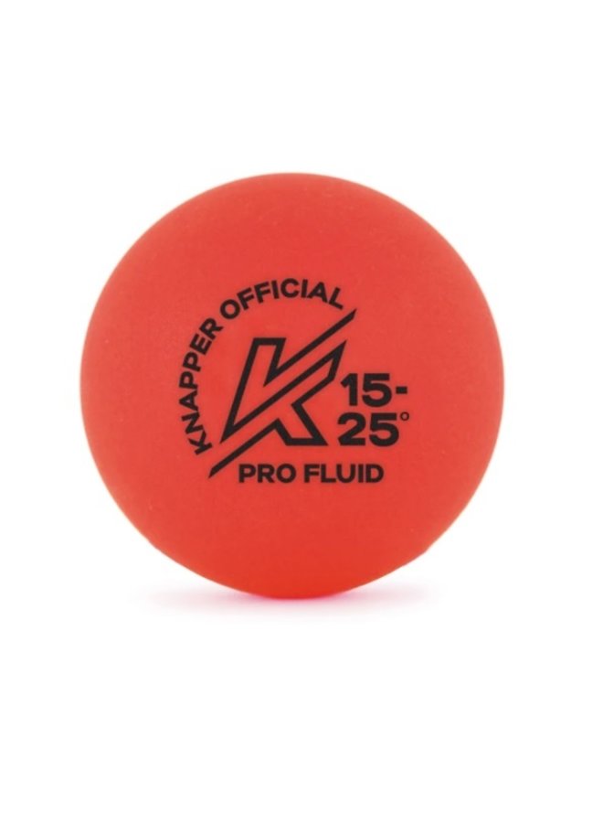 KNAPPER PRO FLUID HOCKEY BALL ORANGE Sportwheels Sports Excellence