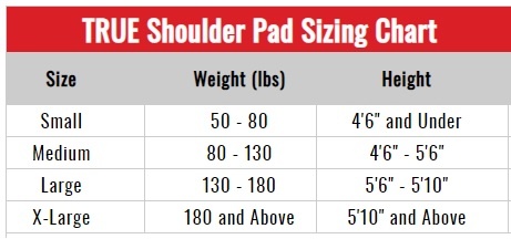 Discount ❤️ TRUE FREQUENCY 2.0 LACROSSE SHOULDER PAD ⭐ -Cheap Powers Baseball Store true lacrosse shoulder pad sizing