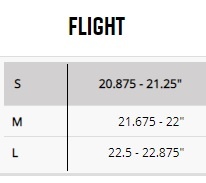 FOX FLIGHT SPORT HELMET -Sports Equipment Shop fox flight sizing