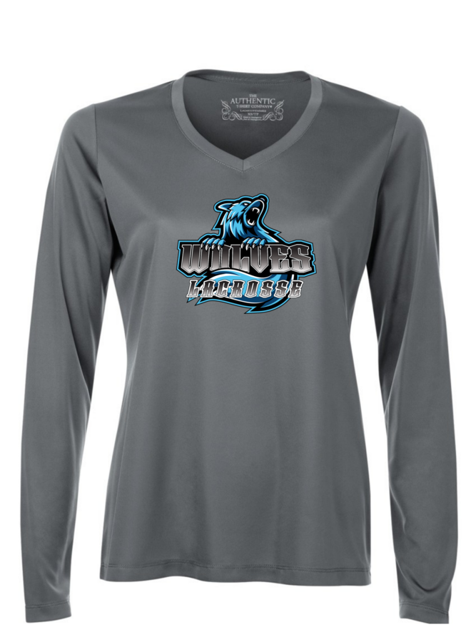 WOLVES LAX DRYFIT LONG SLEEVE