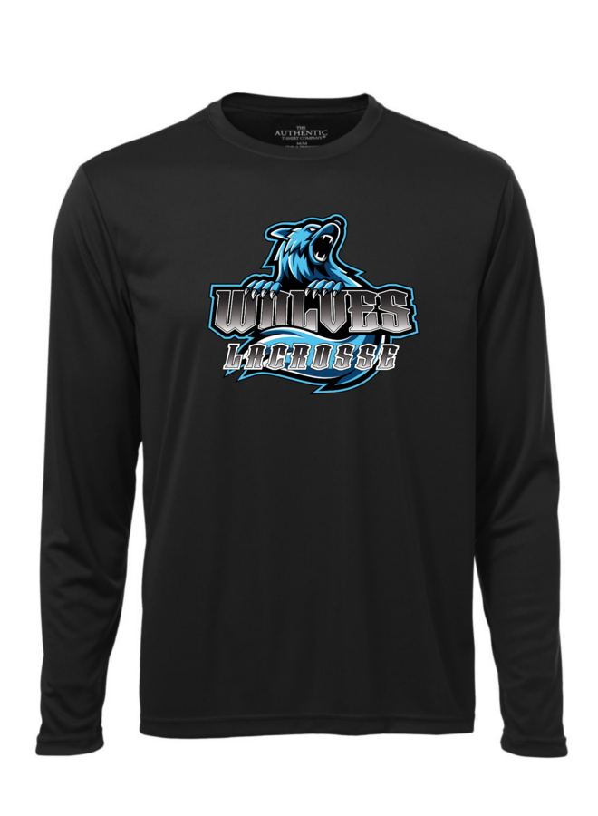 WOLVES LAX DRYFIT LONG SLEEVE