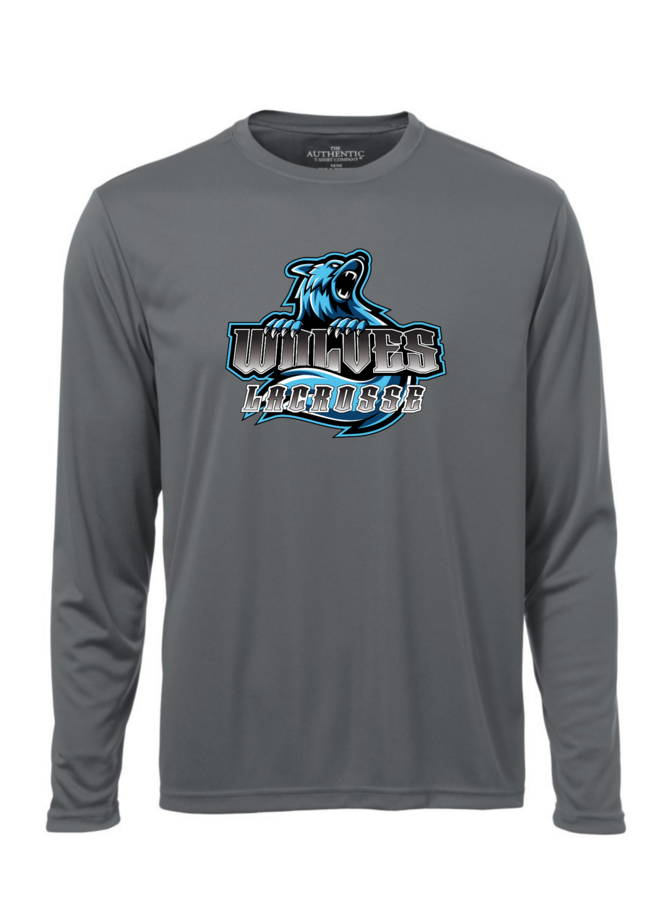 WOLVES LAX DRYFIT LONG SLEEVE