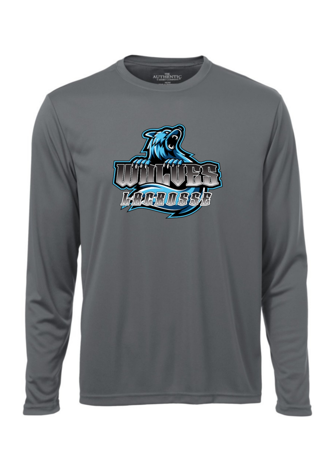 WOLVES LAX DRYFIT LONG SLEEVE YOUTH