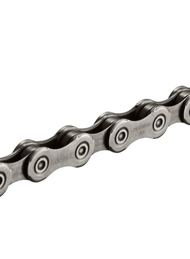 SHIMANO BICYCLE CHAIN, CN-E6090-10, FOR E-BIKE, REAR 10 SPEED/FRONT