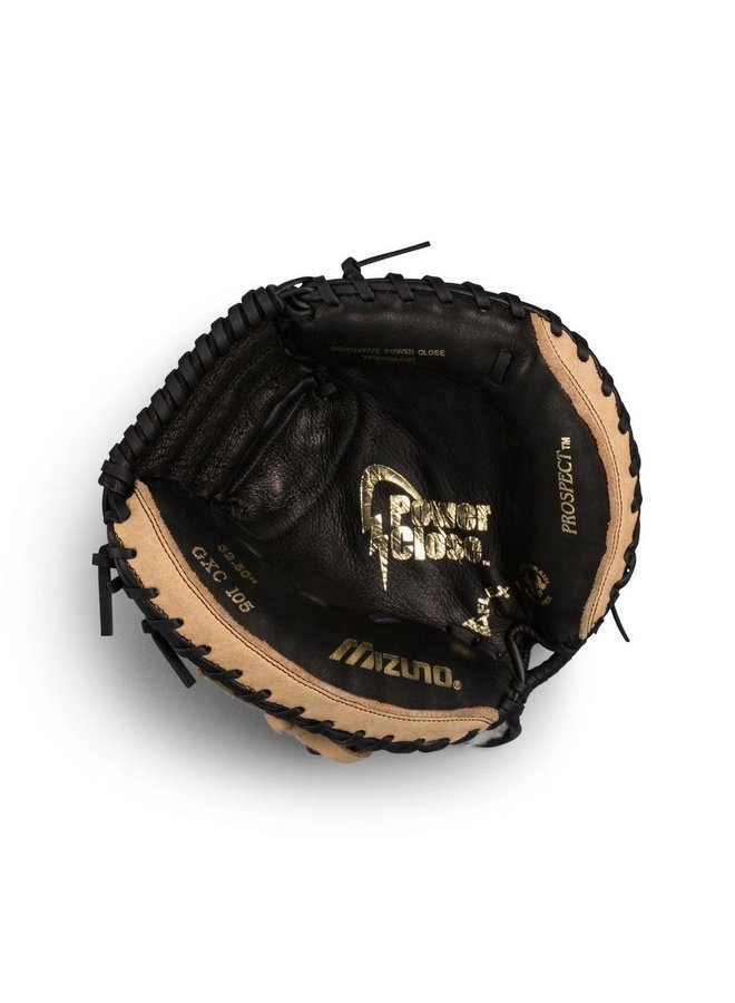 MIZUNO PROSPECT CM 32.5" CATCHERS MITT BLK/TAN