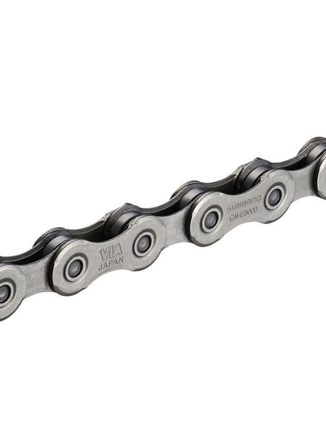 SHIMANO BICYCLE CHAIN, CN-E8000-11, 138LINKS FOR HG-X 11 SPEED, W/