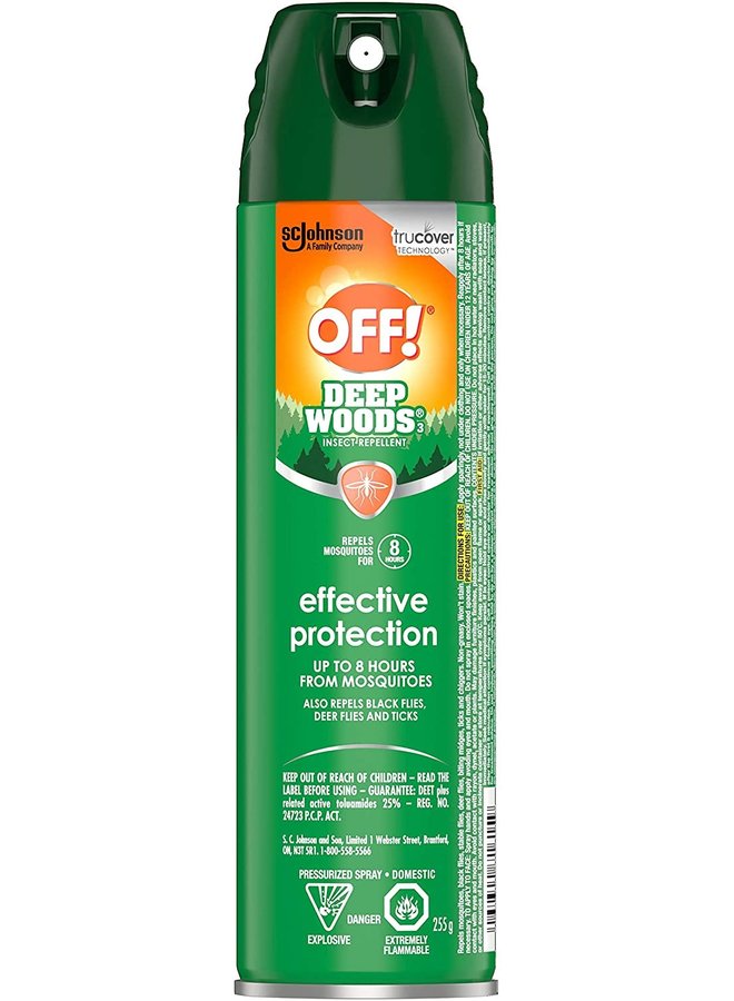 OFF DEEP WOODS INSECT REPELLENT BUG SPRAY - Sportwheels Sports Excellence