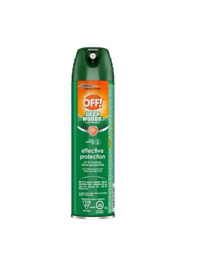 OFF DEEP WOODS INSECT REPELLENT BUG SPRAY 255G