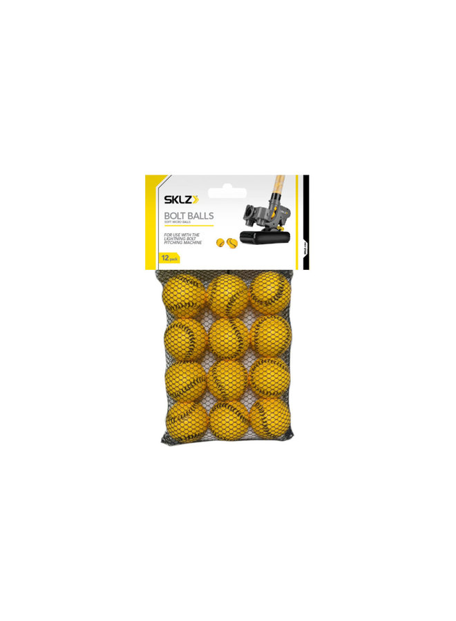 SKLZ LIGHTNING BOLT BALLS 1 DOZEN