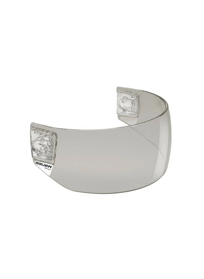 BAUER PRO CLIP VISOR STRAIGHT SMOKE