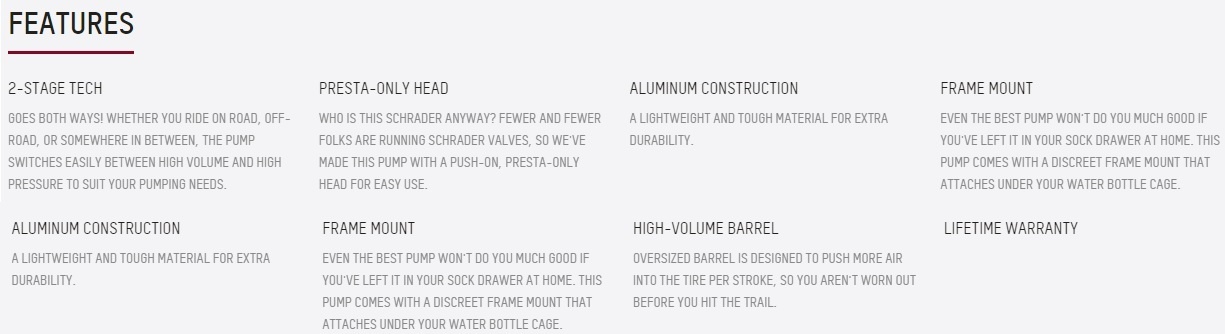 BLACKBURN AIRSTICK 2 STAGE DARK GREY PUMP -Sportwheels Outlet Store blackburn airstick2 silver 5