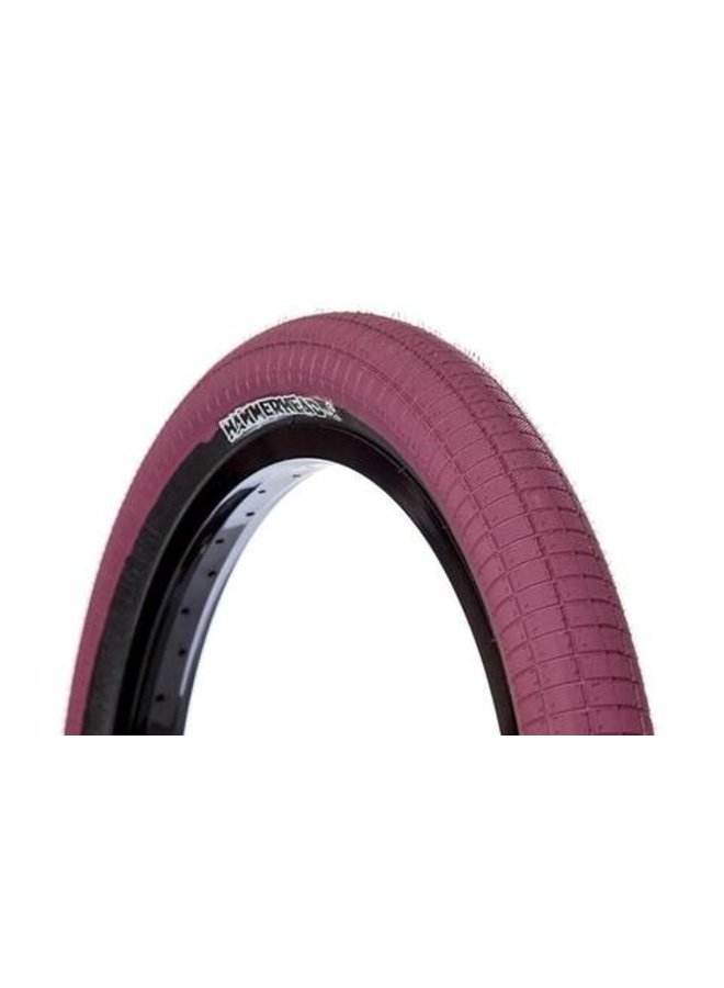 Demolition Hammerhead tire -2.4 - Maroon