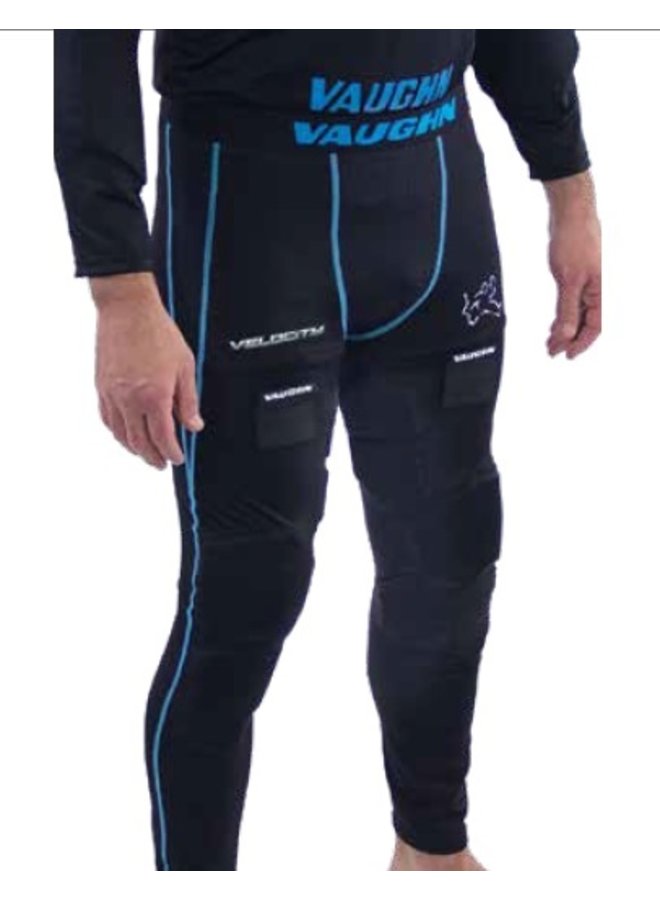 VAUGHN V9 PADDED COMPRESSION GOAL PANT - Sportwheels Sports Excellence