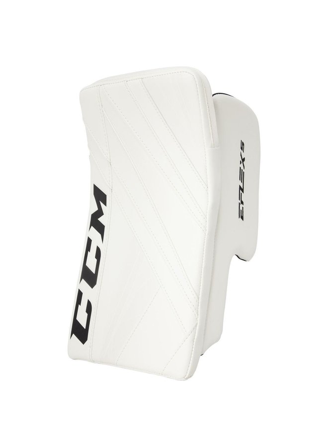 2021 CCM GB EXTREME FLEX 5 PRO GOALIE BLOCKER SR WHITE