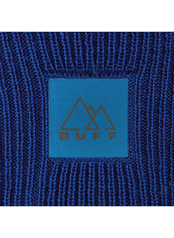 BUFF CROSSKNIT BEANIE SOLID AZURE BLUE