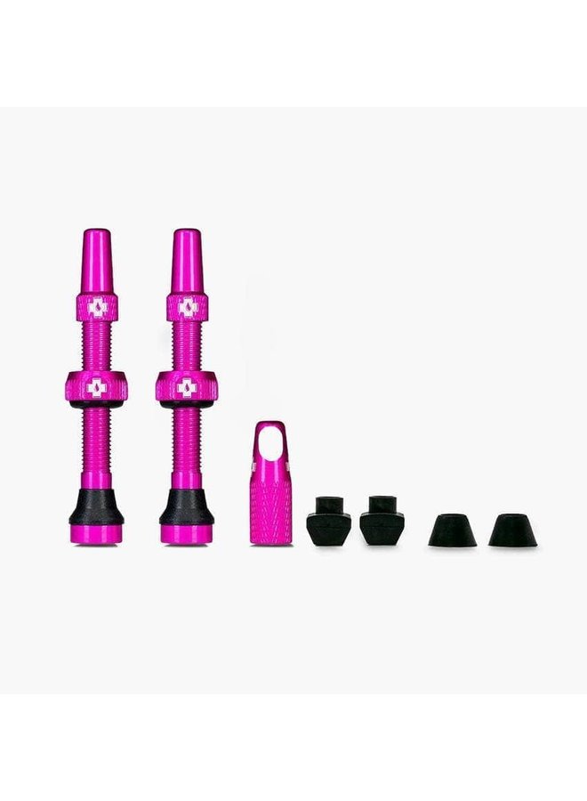 MUC-OFF TUBELESS VALVE STEM PAIR