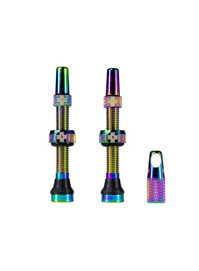 MUC-OFF TUBELESS VALVE STEM PAIR