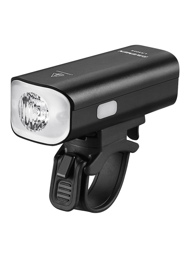 Ravemen LR500S USB Rechargeable Curved Lens Front Light in Matt Black (500 Lumens)