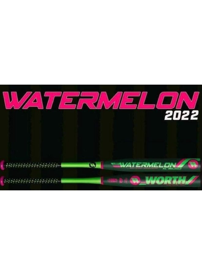 2022 WORTH LEGIT WATERMELON 12.75" XL RELOAD BAT USSSA