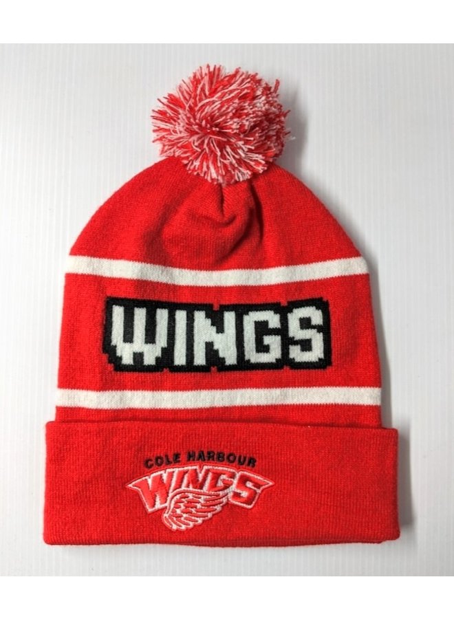 COLE HARBOUR WINGS  ASSOCIATION EK12 KNIT TOQUE WITH POM