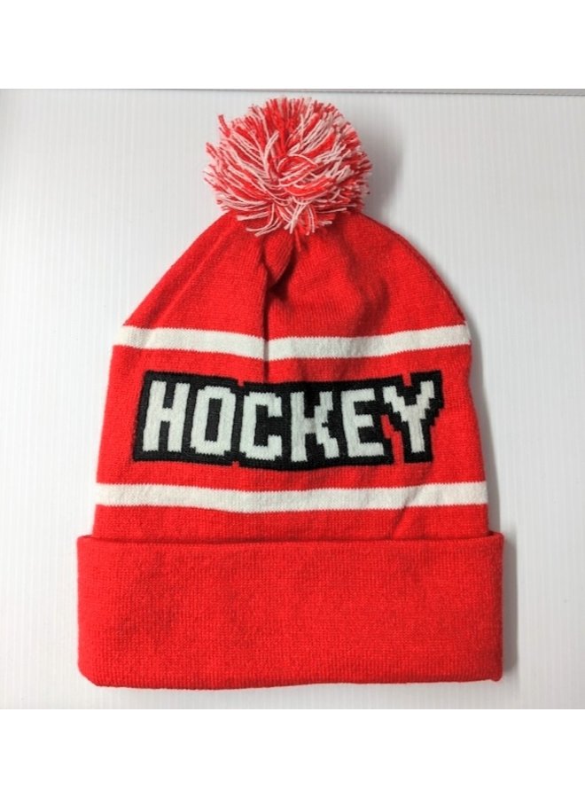 COLE HARBOUR WINGS  ASSOCIATION EK12 KNIT TOQUE WITH POM