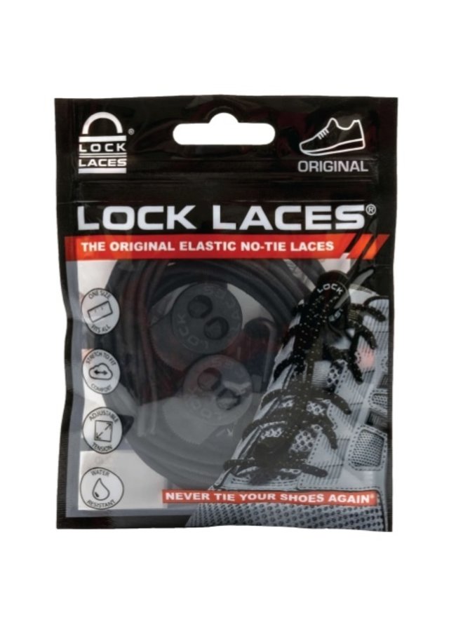 Lock Laces Shoe Laces, No Tie, Elastic