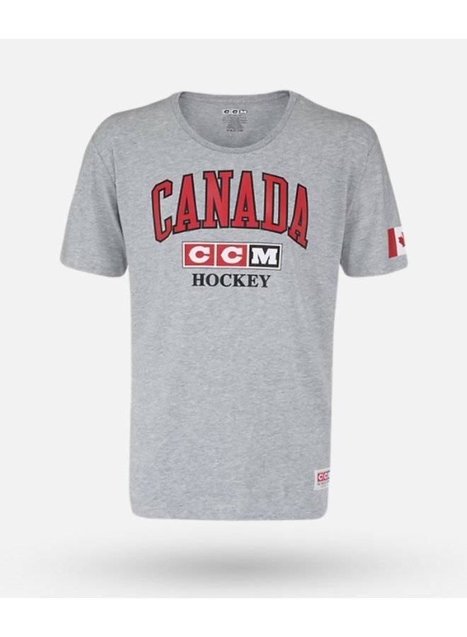 CCM FLAG TEE ADULT TEAM