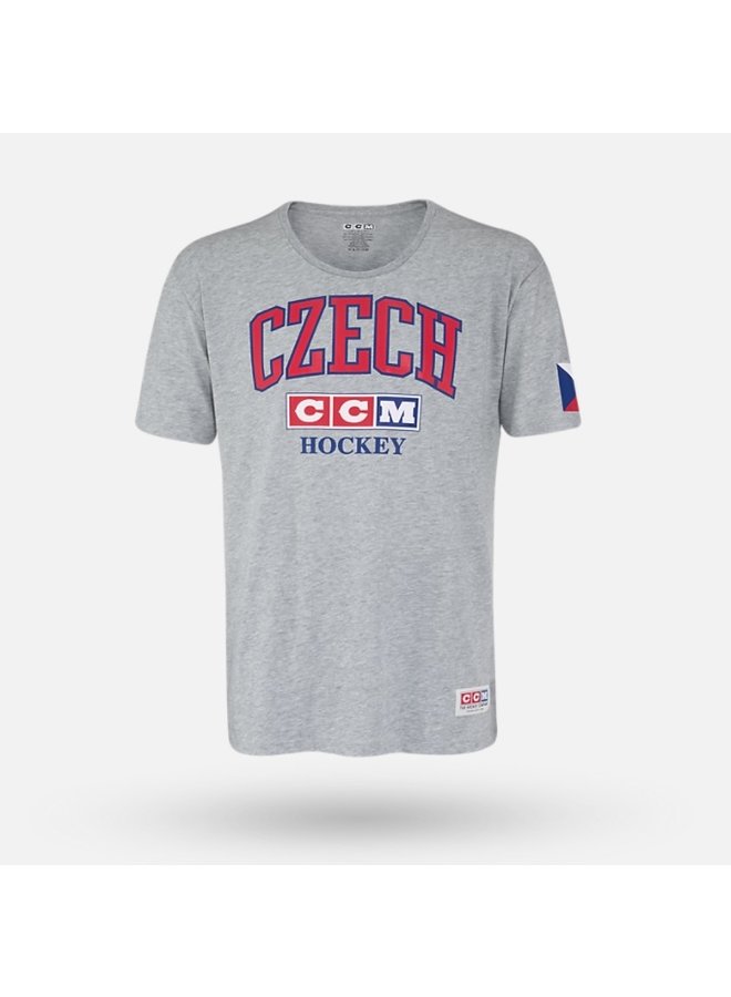 CCM FLAG TEE ADULT TEAM