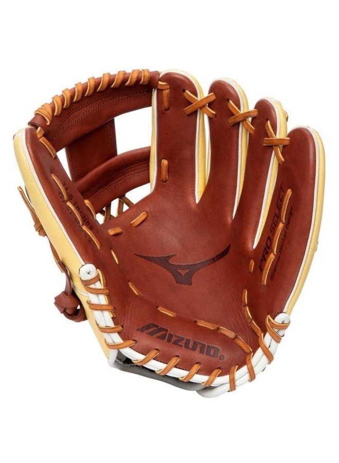 2022 MIZUNO PRO SELECT BALL GLOVE GPS1-400S2 PRO SELECT 11.5" TAN-BRN