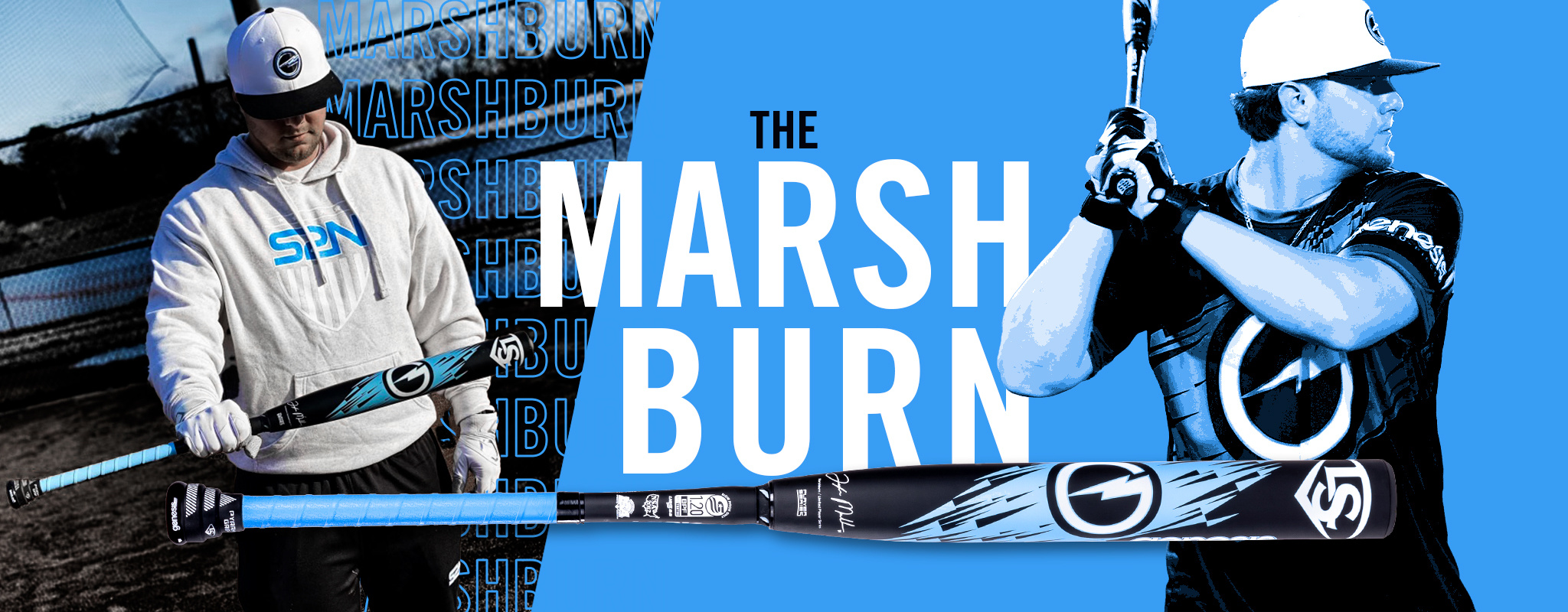 Top 10 ✔️ 2022 LOUISVILLE GENESIS 2PC TM10 SLOPITCH BAT BLK-BLU ✨ -Cheap Powers Baseball Store 21 ls 2048x800 web homebanner marshburn