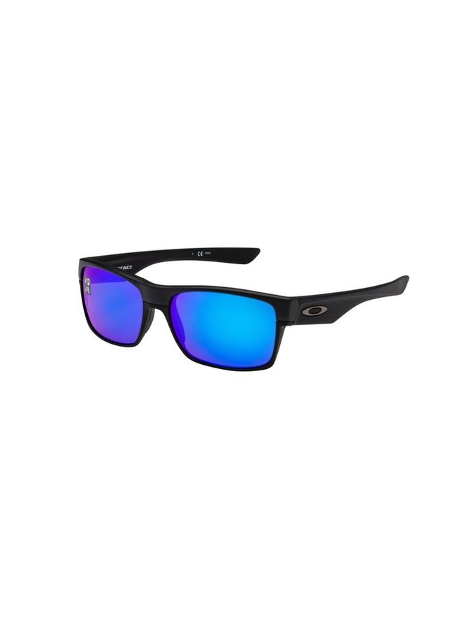 Oakley Two Face Matte Black w/ Sapphire Iridium Polarized