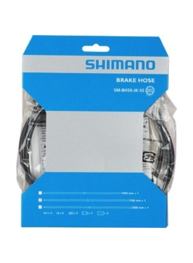 SHIMANO SM-BH59 BRAKE HOSE STRAIGHT-STRAIGHT, 1700MM, W/CONNECTING UNIT