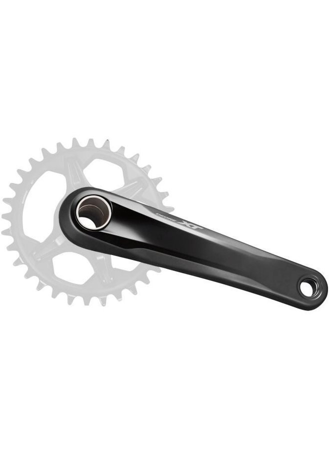 SHIMANO FRONT CHAINWHEEL, FC-M8120-1, DEORE XT, 12-SPEED, HOLLOWTECH 2, 175MM, W/O CHAINRING, W/O CHAIN GUARD, W/O BB, CHAIN LINE 3MM OUTBOARD