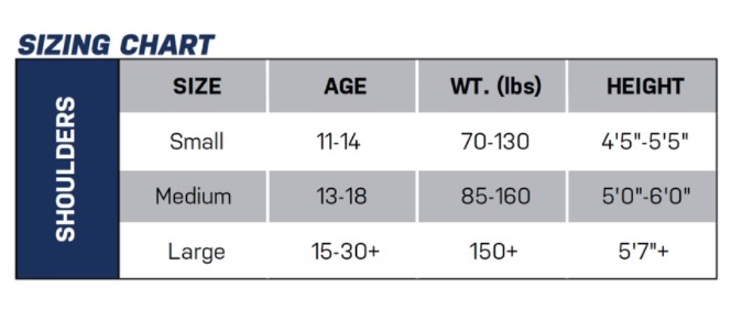 Cheap 🛒 TRUE ZEROLYTE LACROSSE SHOULDER PAD ❤️ -Cheap Powers Baseball Store true zerolyte sp sizing