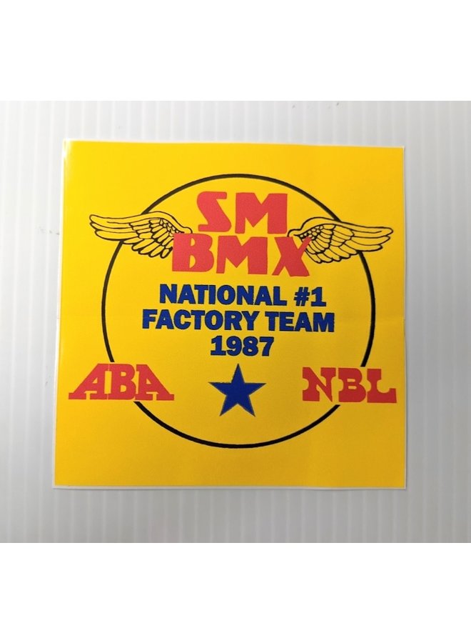S&M sticker - ABA 87