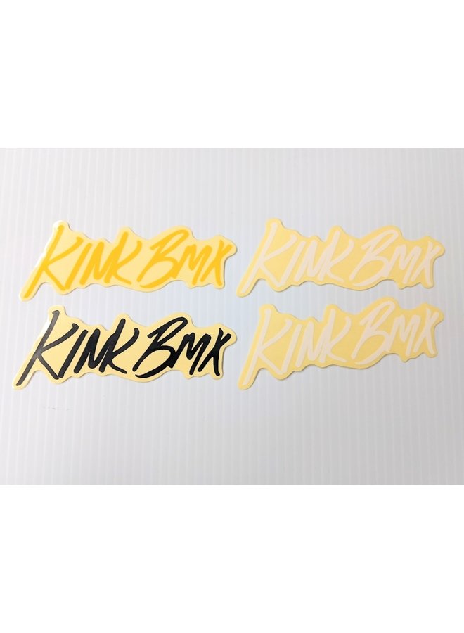 Kink stickers - Script - 4pk