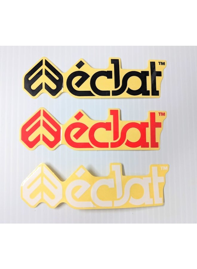 Eclat Stickers - 3 pack - 4"