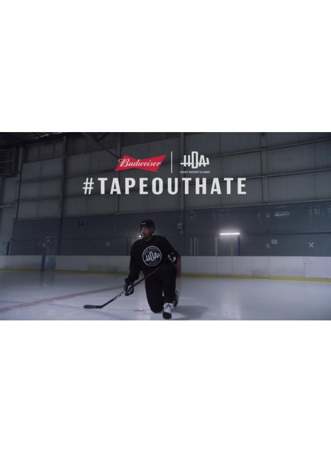 BUDWEISER #TAPEOUTHATE TAPE ANTI HATE