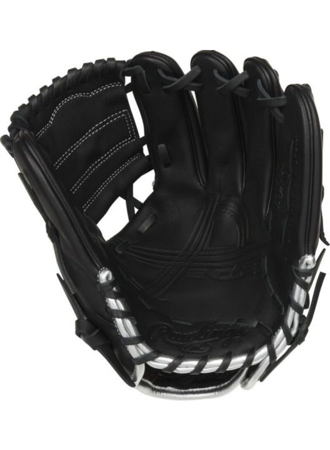 2022 RAWLINGS ENCORE 11.75-INCH INFIELD/PITCHER'S GLOVE RHT BLK/SLV RHT