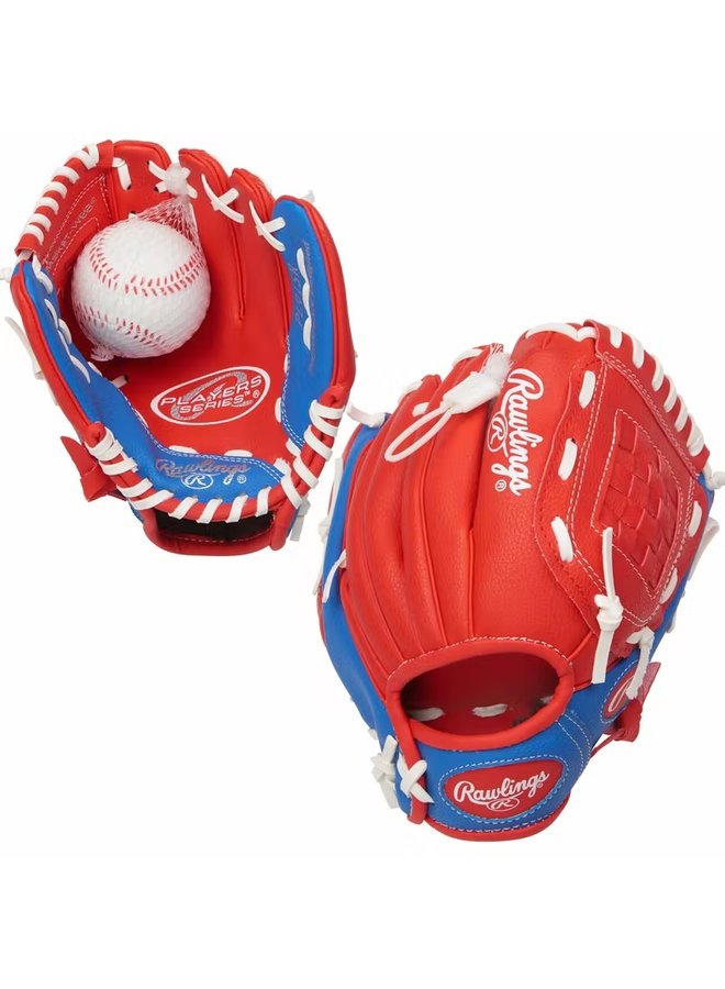 Rawlings Player's Series 9" P/IF, Conv/Bskt Red/Blue Ball Combo-RHT
