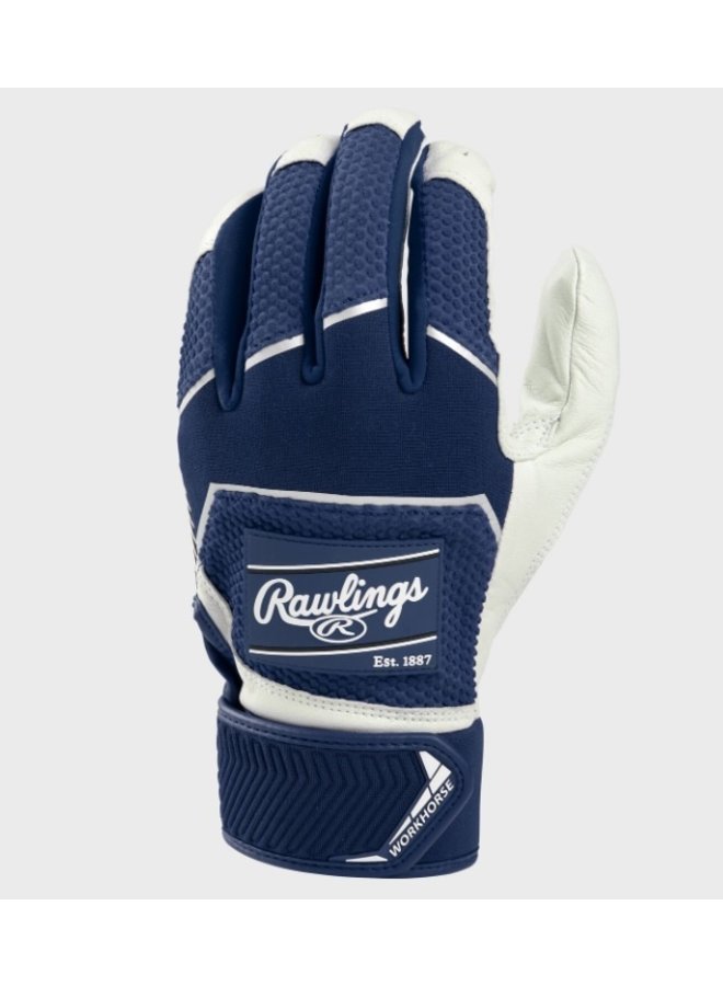 2022 RAWLINGS WORKHORSE BATTING GLOVES