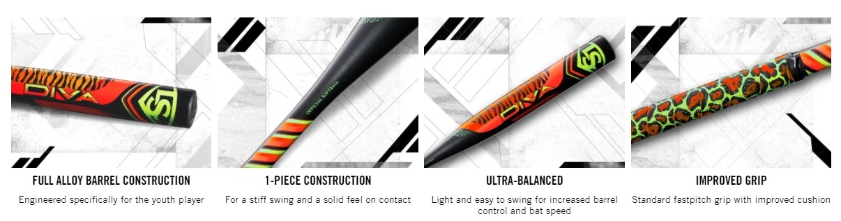 LOUISVILLE SLUGGER 2022 LOUISVILLE DIVA FP FASTPITCH BAT -Sports Equipment Shop 2022 louisville diva fp 11 4