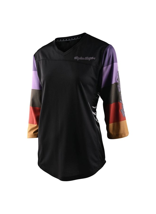 TROY LEE WOMENS MISCHIEF 3/4 SLEEVE CYCLING JERSEY