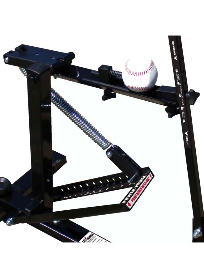 LOUISVILLE SLUGGER UPM 50 PITCHING MACHINE Black flame